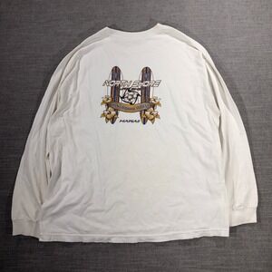 Alstyle North Shore Surf Shop T-Shirt Mens XL White Good Hawaii Long Sleeve Tee